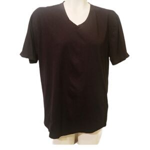 Nordstrom Basic Black Tee Size Large
